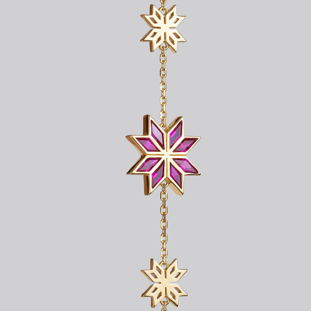 Tatreez Ruby Bracelet