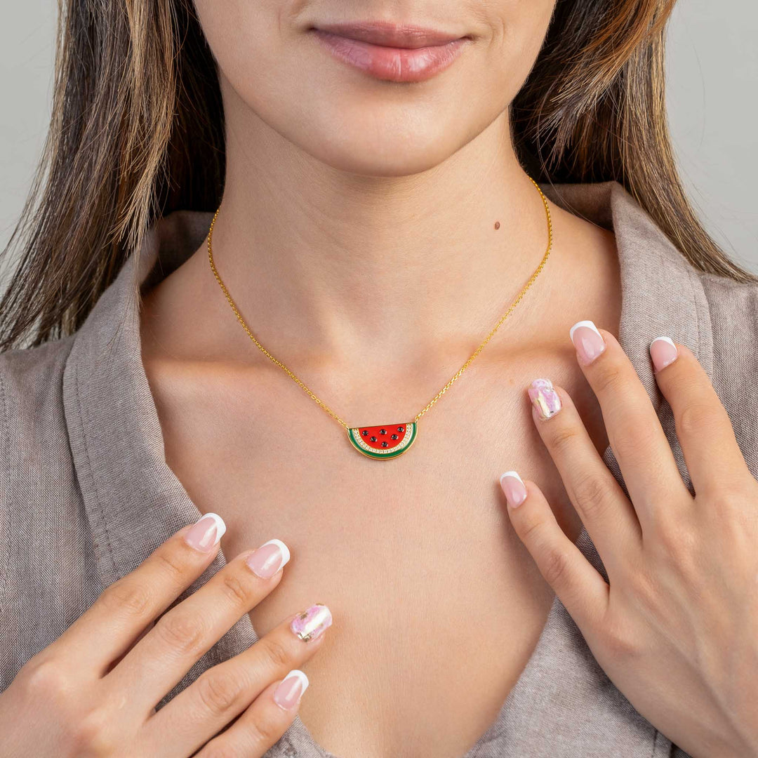 Watermelon Necklace