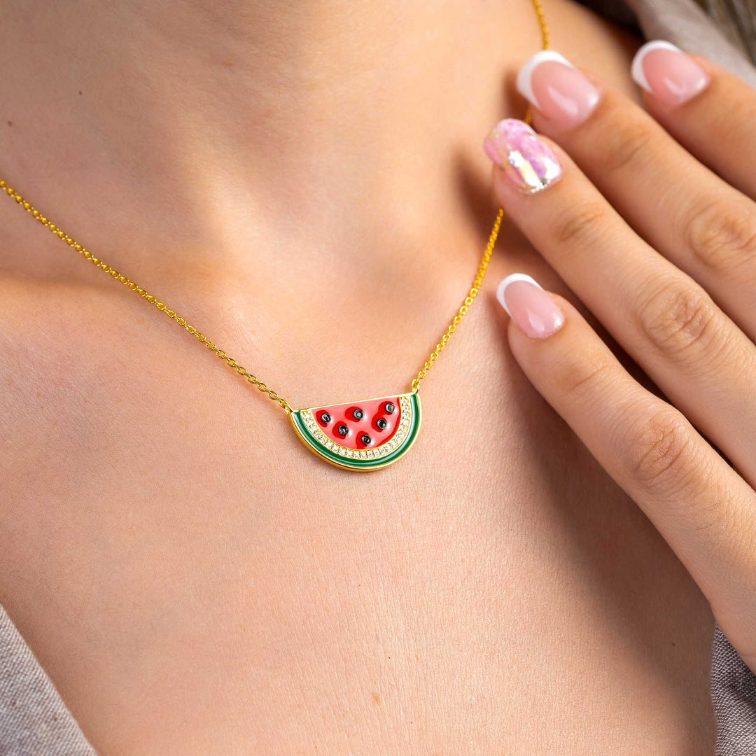 Watermelon Necklace