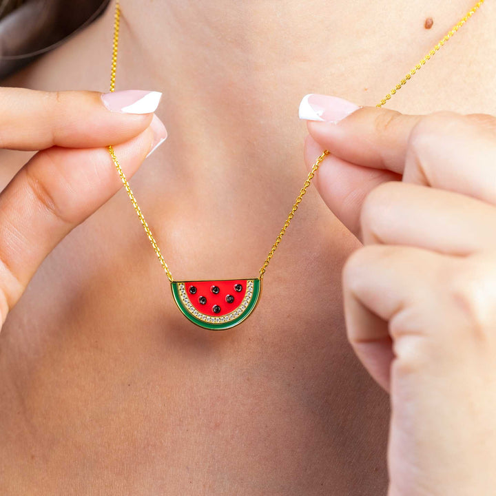 Watermelon Necklace