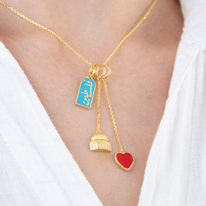 Palestine Charms Necklace
