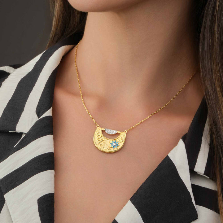 Mashallah Diamond necklace