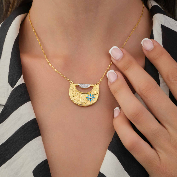 Mashallah Diamond necklace