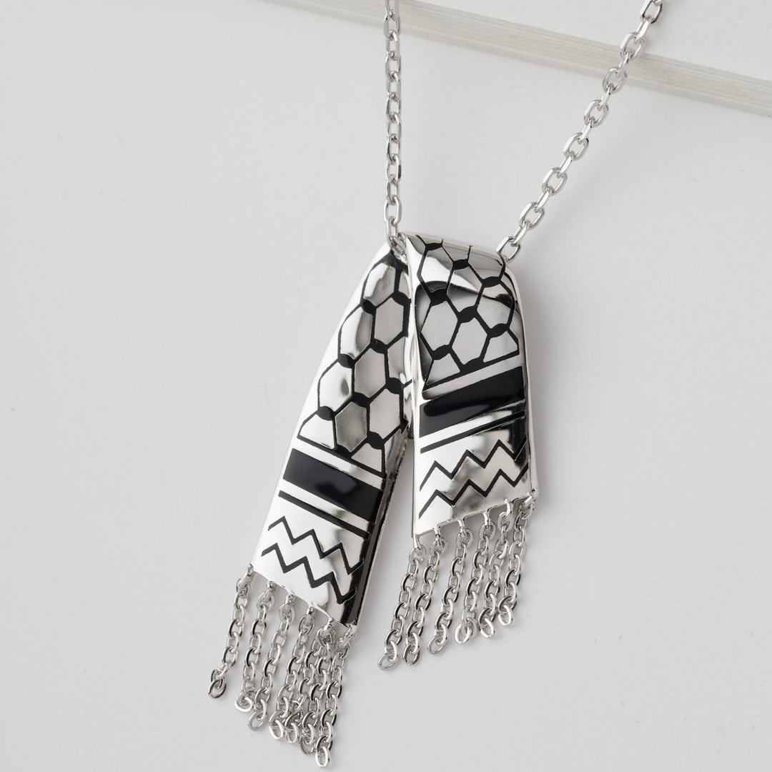Palestinian Kuffiyeh Necklace