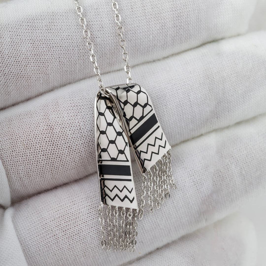 Palestinian Kuffiyeh Necklace