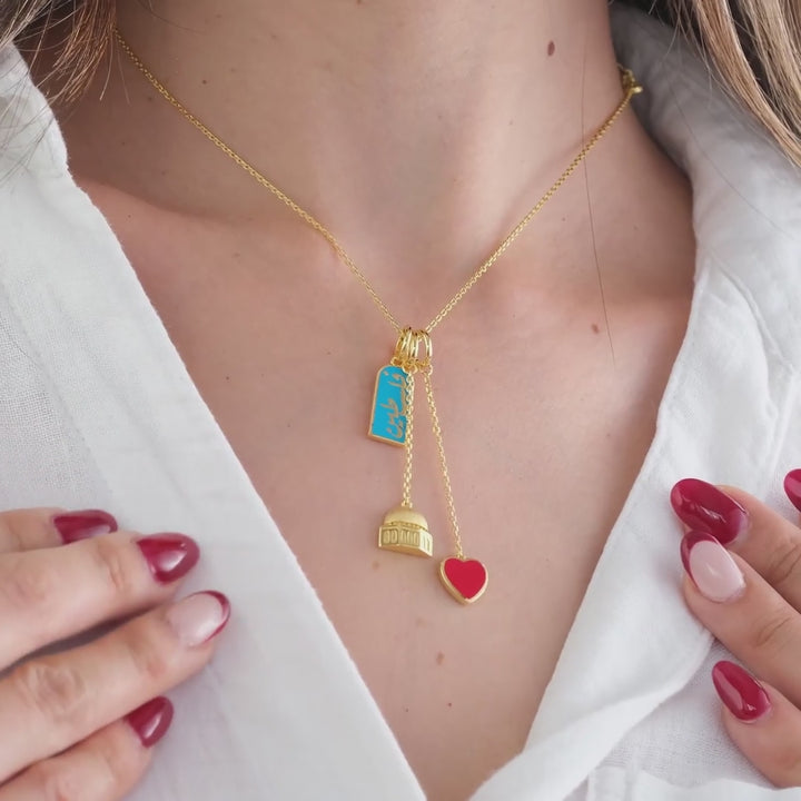 Palestine Charms Necklace