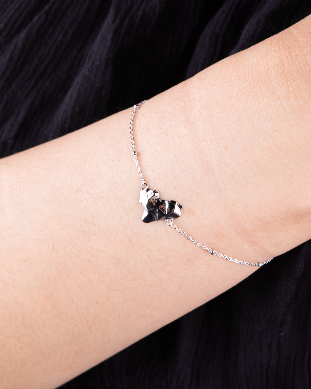 3D Iraq Map outline bracelet