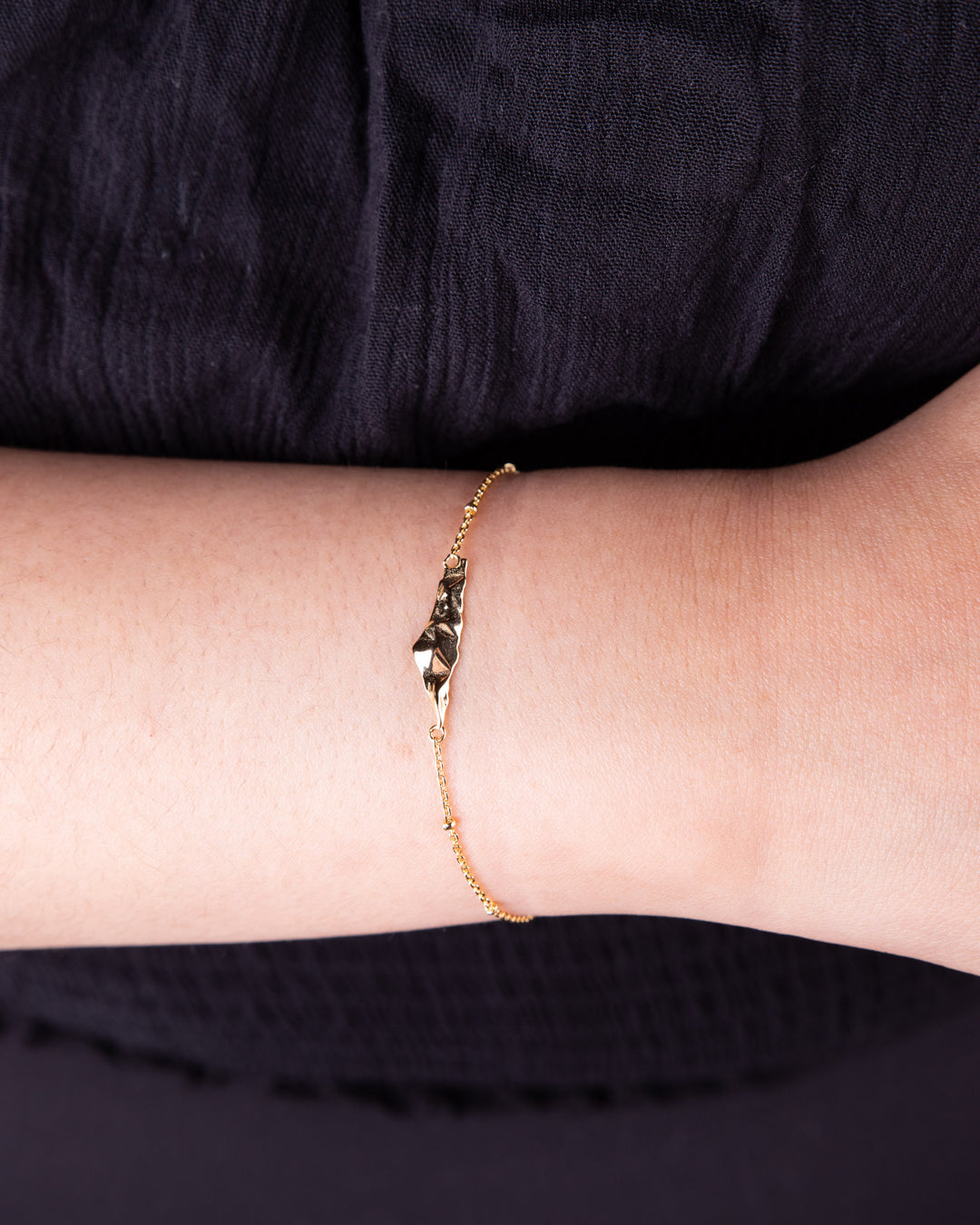 3D Palestine Map outline bracelet