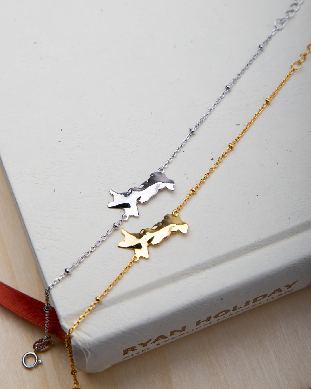 3D Pakistan Map outline bracelet