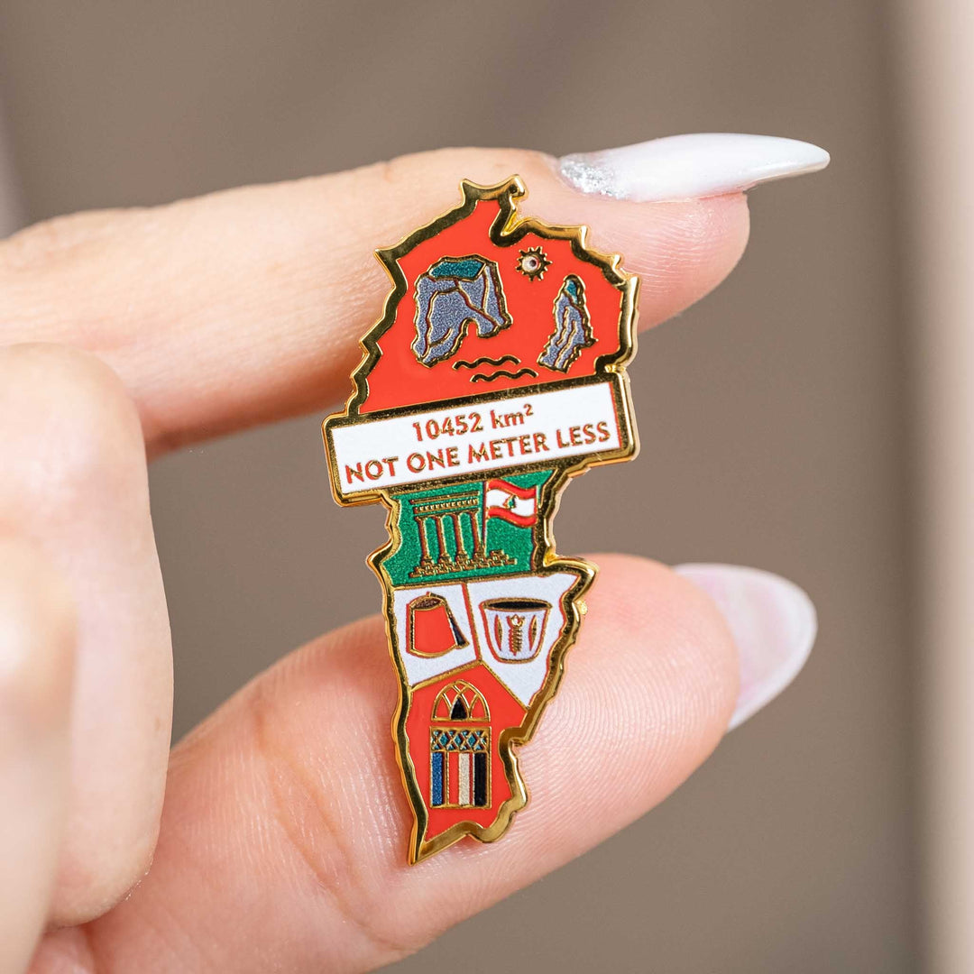 🎁 Lebanon Enamel Pin (100% off)