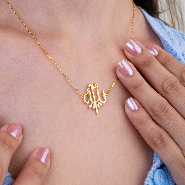 Allah Diamond Necklace