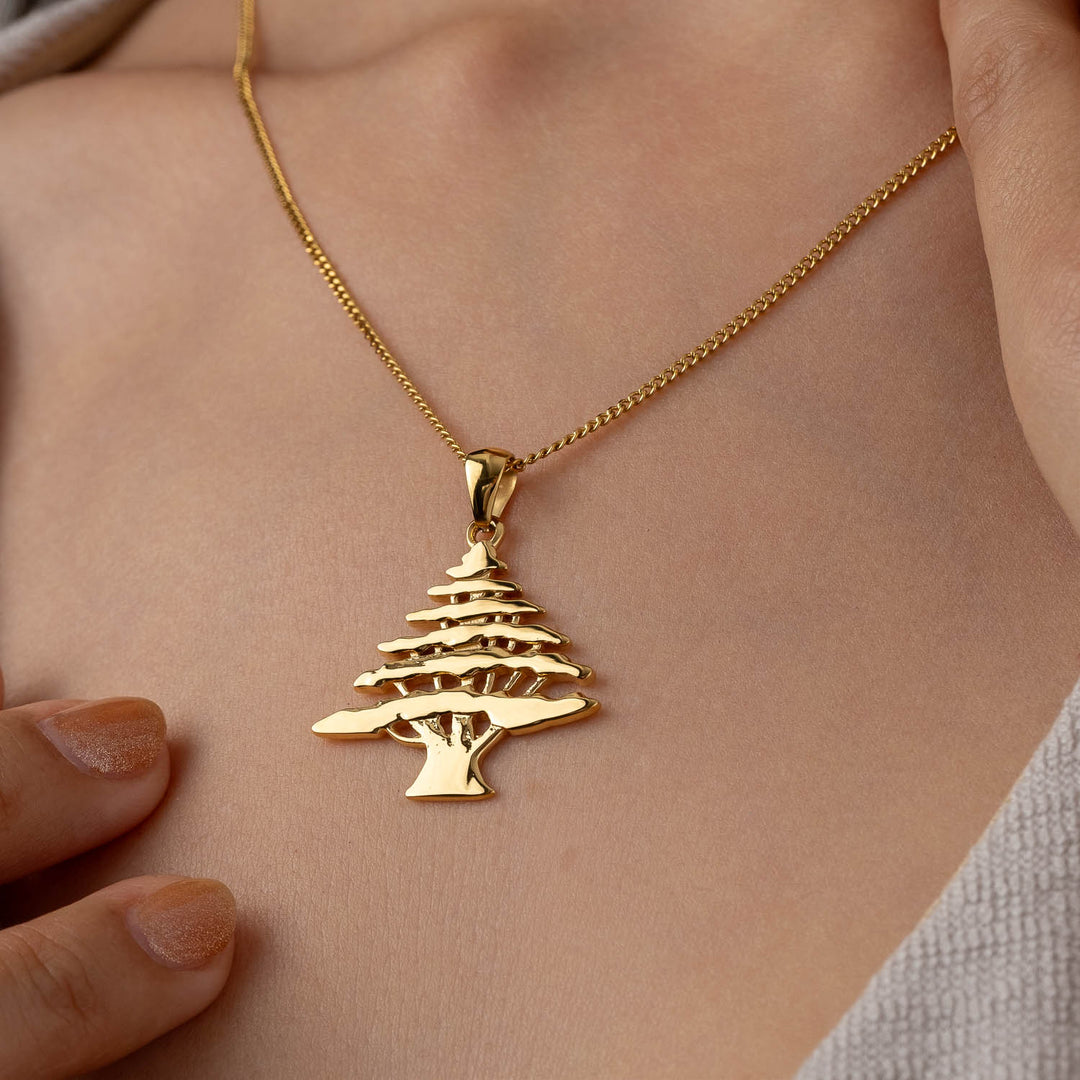 Lebanon Cedar Necklace