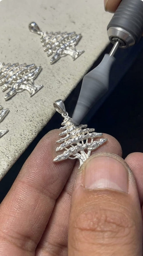 Lebanon Cedar Necklace