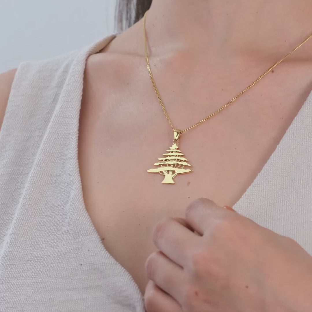 Lebanon Cedar Necklace