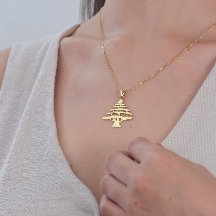 Lebanon Cedar Necklace