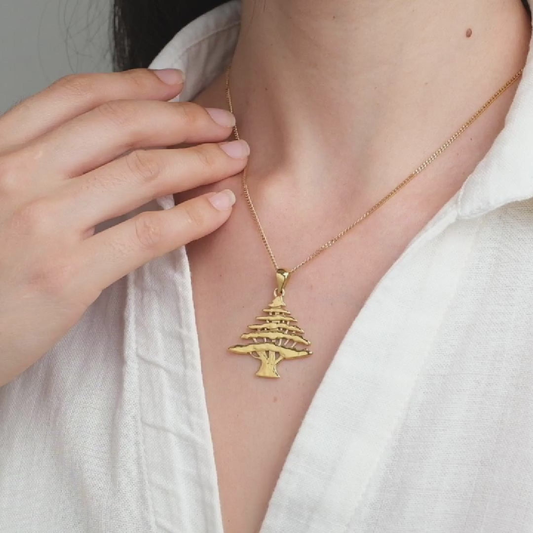 Lebanon Cedar Necklace