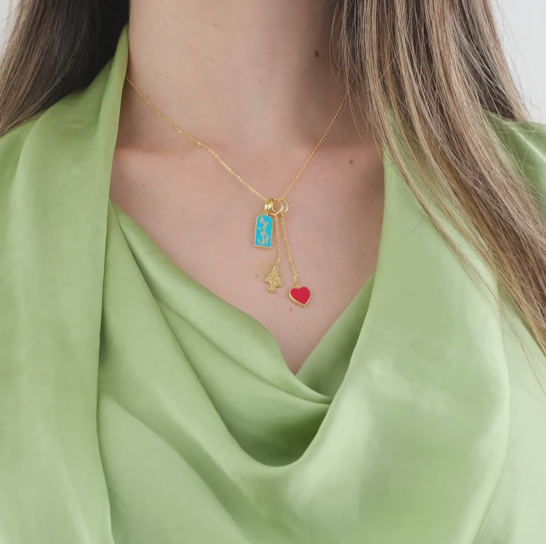 Lebanon Janoub Charms Necklace