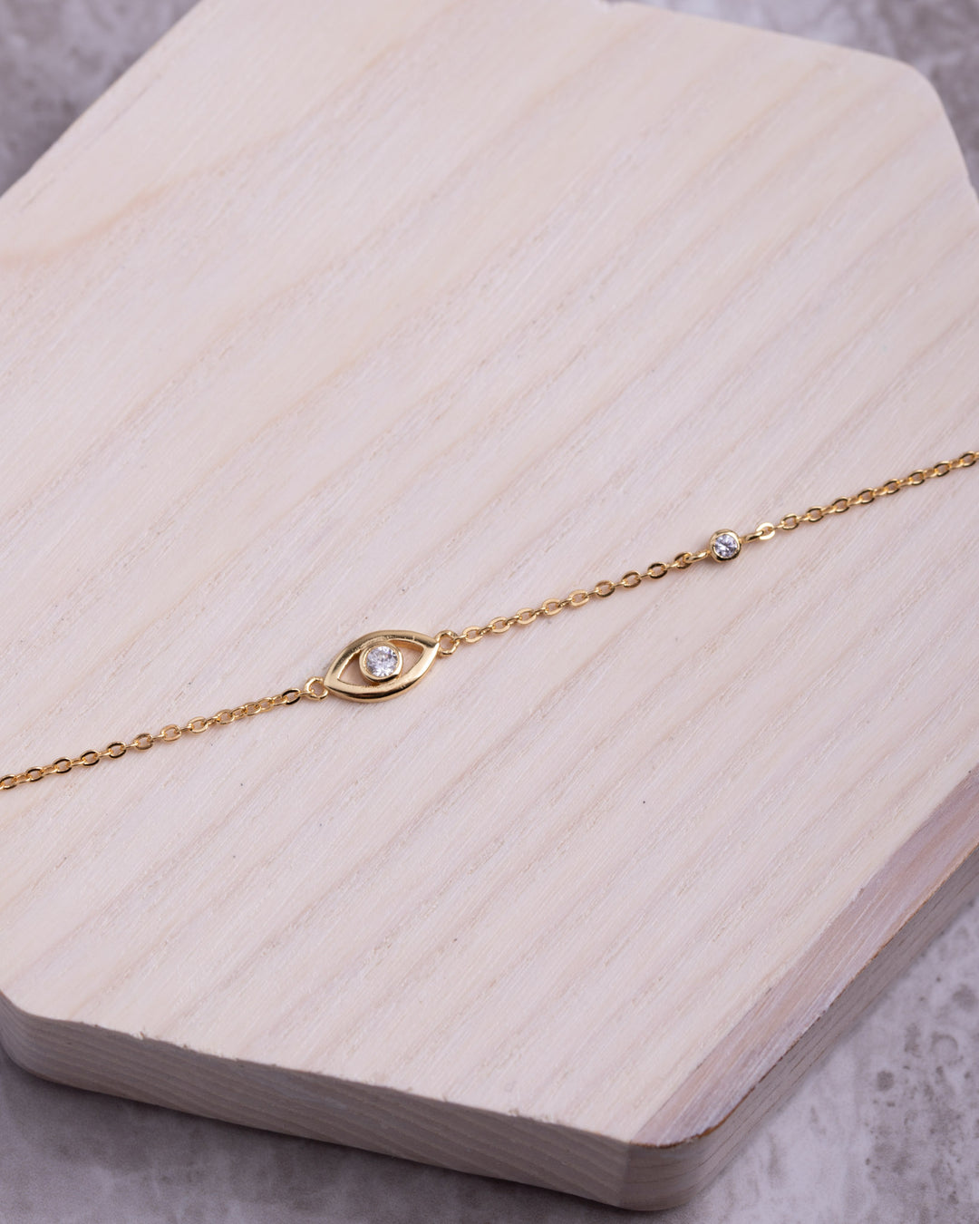 Gold Evil eye Set